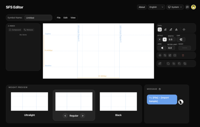 SFS Editor
